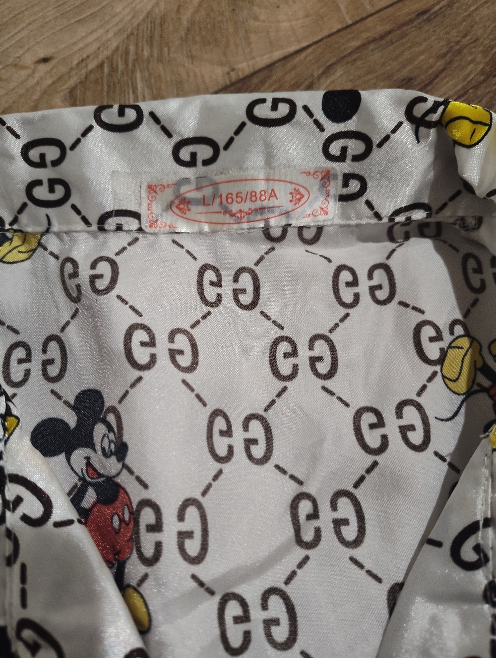 Micky Mouse Pattern PJ Set - Picture 7 of 9